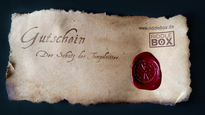Riddlebox Gutschein